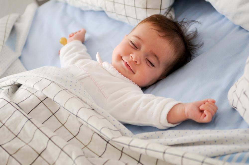 baby sleeping after trying cry it out method