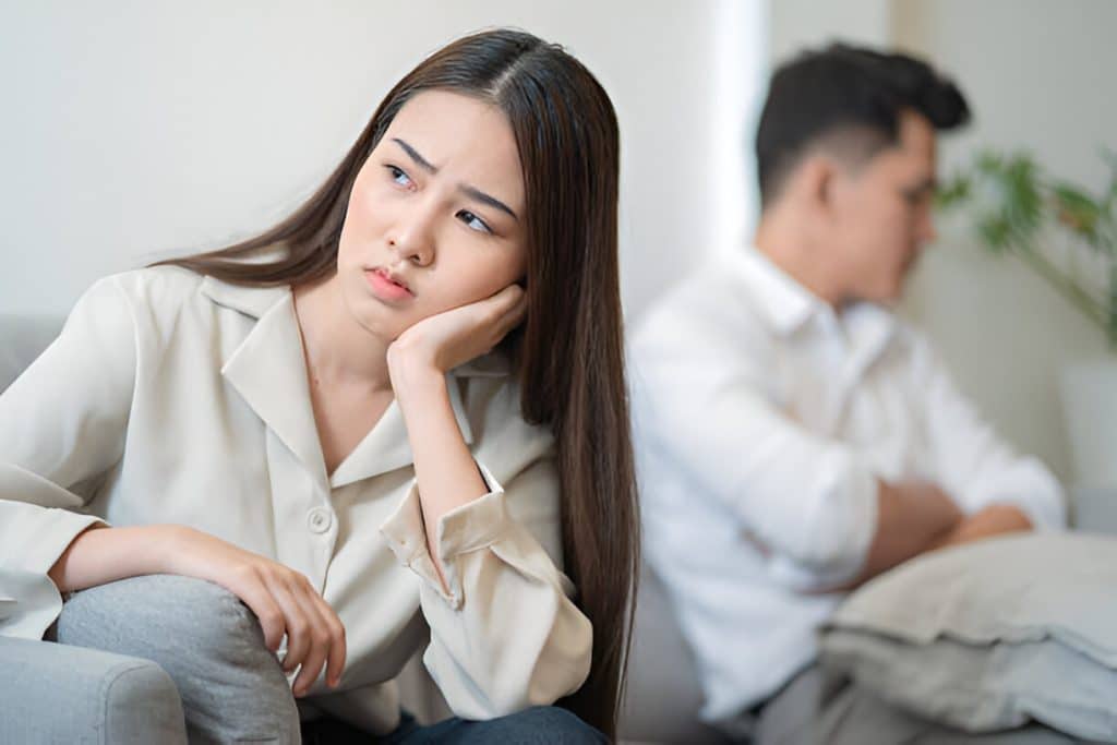 a partner staying in a bad relationship out of fear of loneliness
